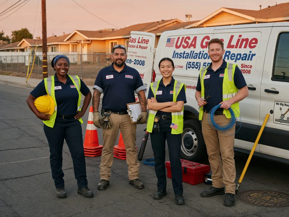 Gas Line Installation company in Ford, VA